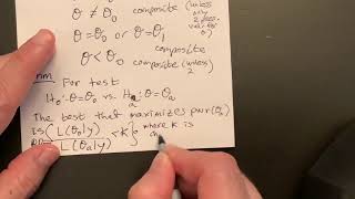 Math218 Lecture 7.2 Neyman-Pearson Lemma