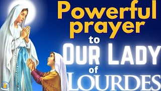 Prayer with Our Lady of Lourdes for Miraculous Healing