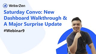 Saturday Convo: New Dashboard Walkthrough \u0026 A Major Surprise Update