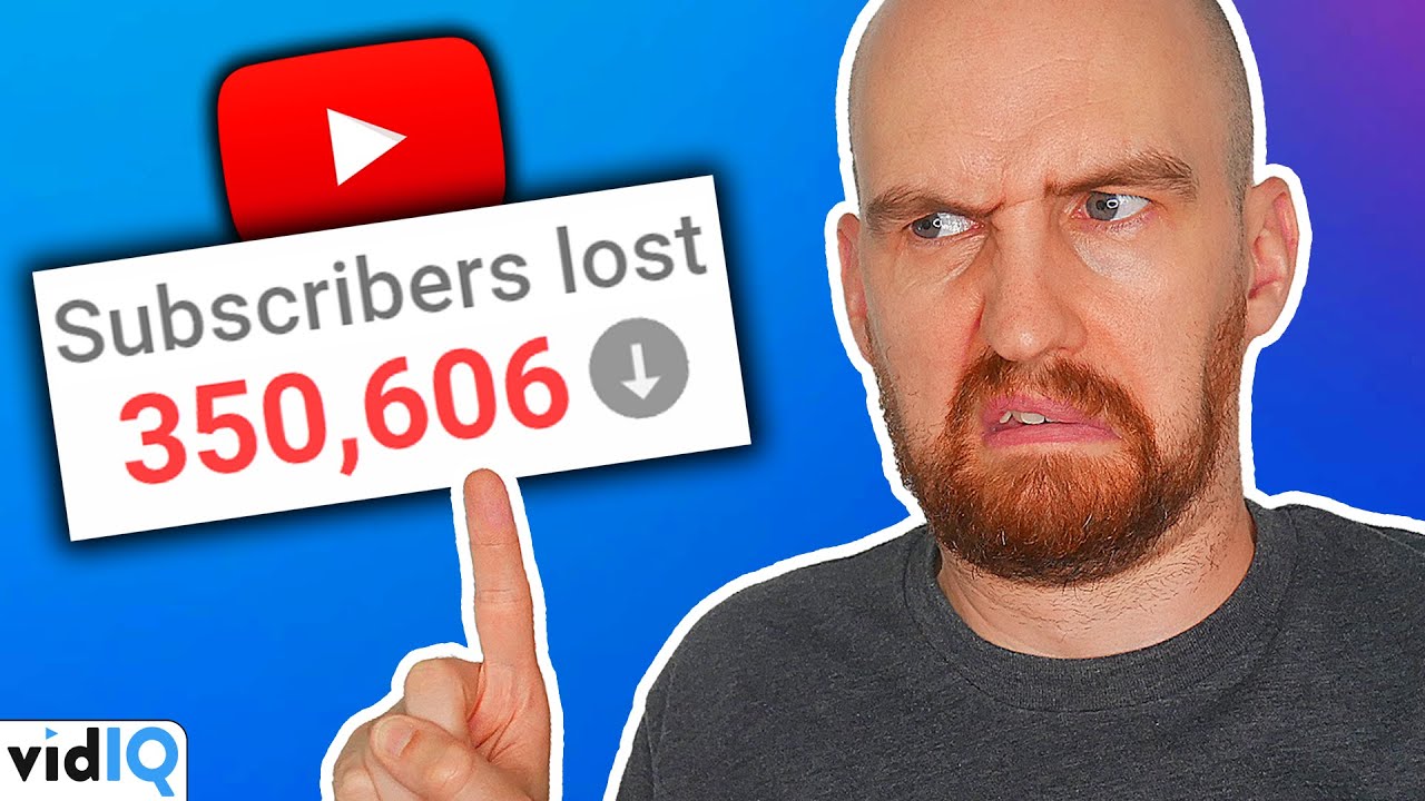 Why Am I Losing Subscribers Youtube