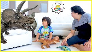 Ryan and the story about Dinosaurs in our house!!!