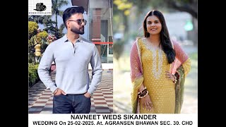 Navneet ❤️ Sikandar .🔴 Live Wedding