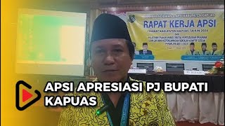 Peduli Dengan Dunia Pendidikan, Ketua APSI Kapuas Apresiasi Pj Bupati