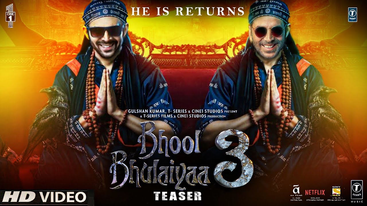 Bhool Bhulaiyaa 3 Trailer | Akshay Kumar | Kartik Aaryan | Kiara Advani ...