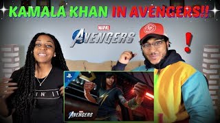 Marvel's Avengers "Kamala Khan" Embiggen Trailer REACTION!!!