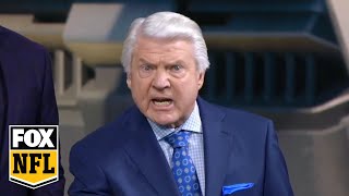 Jimmy Johnson delivers a FIERY speech to the Cowboys after lackluster first half vs. Packers