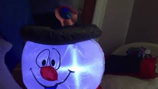 Gemmy 3ft inflatable frosty (home depot 2018 version)