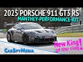 2025 Porsche 911 GT3 RS Manthey-Performance-Kit 992 Prototype Spied Aero Testing At The Nürburgring