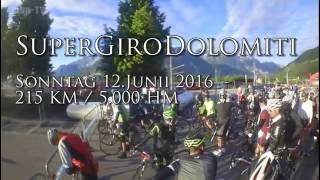 Super Giro Dolomiti Rennrad-Marathon / Rennen 12.06 2016 v. 1.1