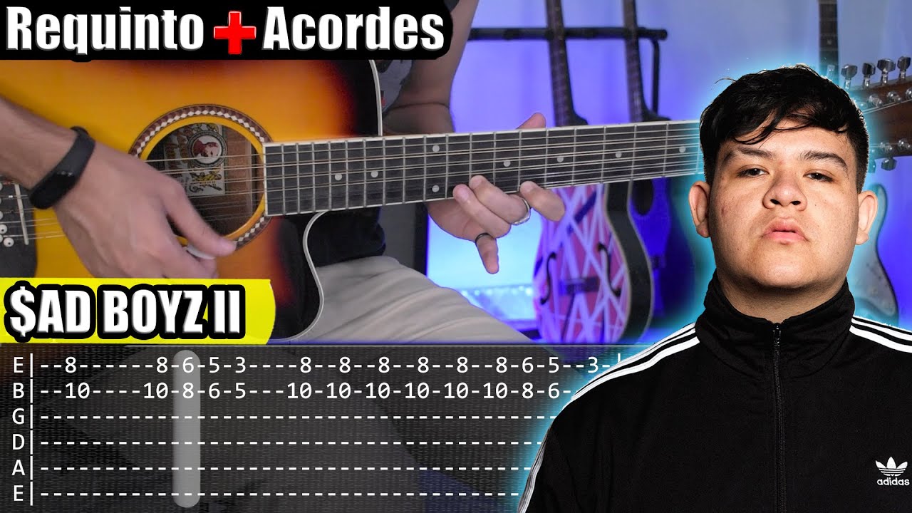 Ad Boyz Ii Junior H Requinto Acordes Tabs Tutorial Guitarra