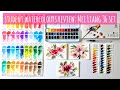 Superb Student Grade Watercolour Paints: Mei Liang (Paul Rubens) 36 Set Unboxing, Review & Painting