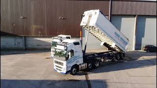 HARSH Tipper Only Wet kit application fitted to a Volvo Tractor unit