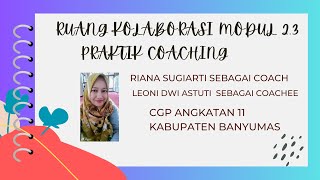 TUGAS RUANG KOLABORASI MODUL 2 3 COACHING