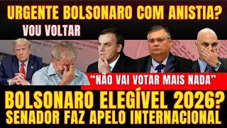 SAIU AGORA ANISTIA PARA BOLSONARO? Senador revoltado QUE É PRIORIDADE LULA E JANJA JÁ ERAM? TRUM