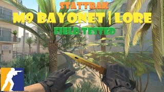 StatTrak M9 Bayonet | Lore FT Item Showcase [CS2]