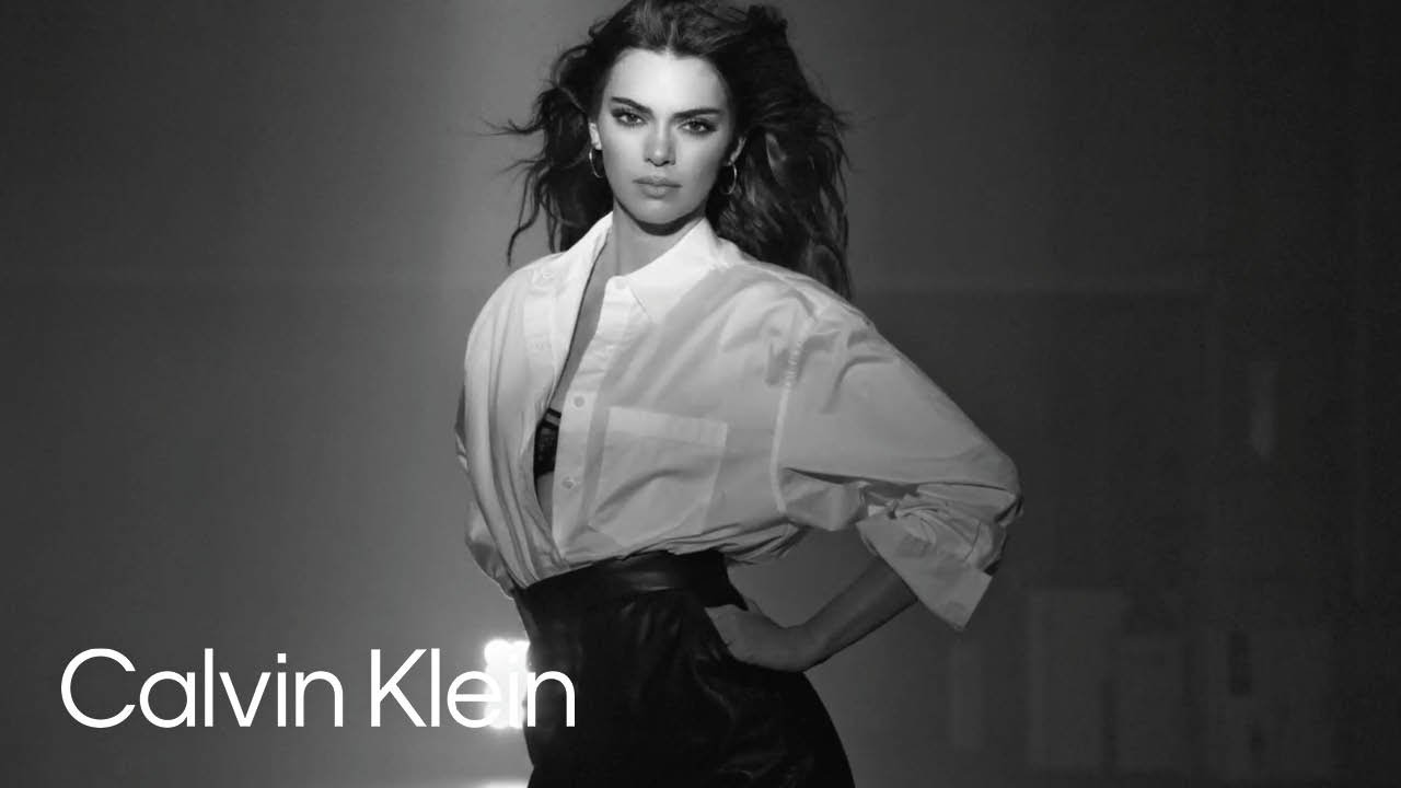 Kendall Jenner And Hairography | Calvin Klein Fall 2023 Campaign - YouTube