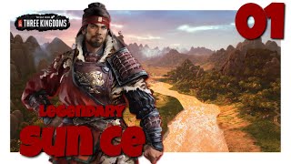 The Little Conqueror Sails South | A World Betrayed DLC Sun Ce Let's Play 01