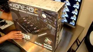 Allen \u0026 Heath Xone:43C DJ Mixer + Soundcard Unboxing Video