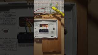 温控器 接线 加热 制冷 风机 演示 Thermostat Wiring Heat Cool Fan Demo