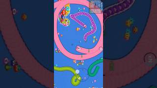 worm hunt-Snake Short 🐍 New Sanke game play 😘#shorts#ytshorts #snake#wormhunt #wormszone#wormszoneio