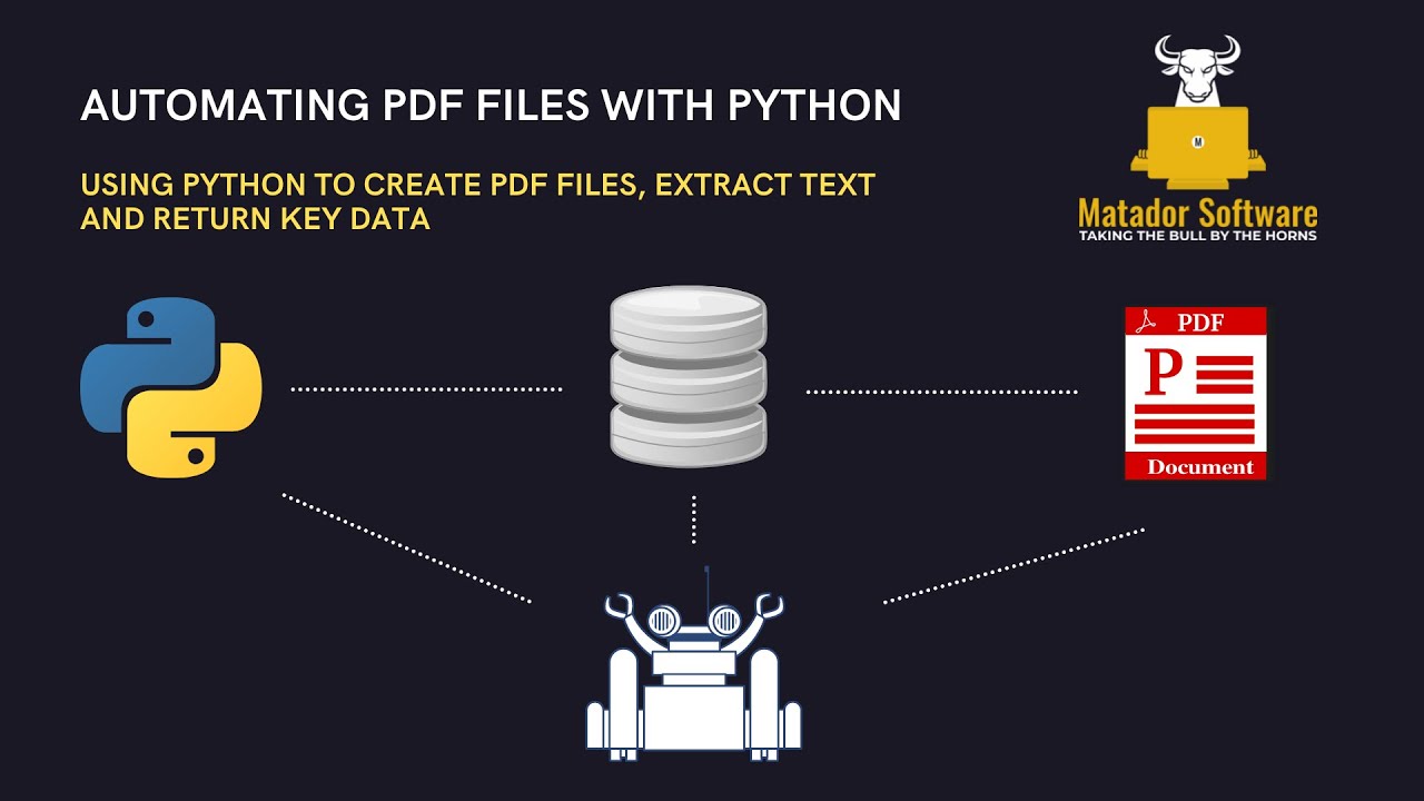 Automating PDF Files With Python | Python For Data Analysis - YouTube