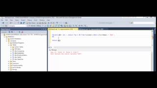 SQL Server - Fix Error - Must declare the scalar variable
