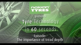 Tyre technology in 60 seconds: The importance of tread depth