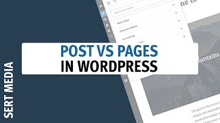 WordPress What is the Difference Between Posts VS Pages