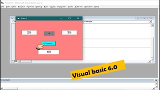 Using controls in Visual Basic 6.0