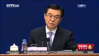 Chinese commerce minister talk of commercial development in 2015
