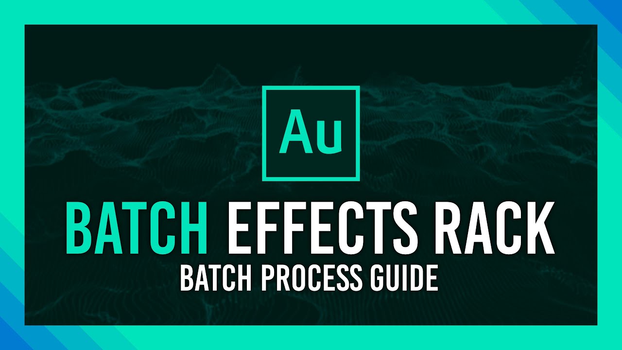 Batch Apply Effects Rack To Lots Of Files Creating Files Batch