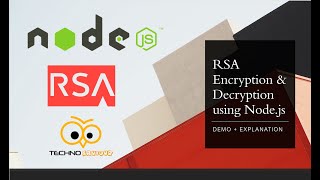 Asymmetric Encryption and Decryption in Node.js using RSA Public/Private Key Pairs