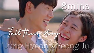 Jung Hyeon x Yeong Ju || Their story for 8 mins || Our Blues