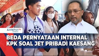 Begini Beda Pernyataan Internal KPK Soal Kasus Jet Pribadi Kaesang-Erina