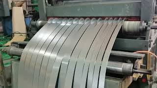 Zero Spangle Galvanized Strips | Slitting Line