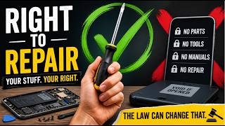 Why You Can’t Fix Your Own Stuff (And the Law Trying to Change That)