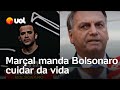 Pablo Marçal manda Bolsonaro 'tocar a vida' e diz que 'o pau vai quebrar' se críticas continuarem