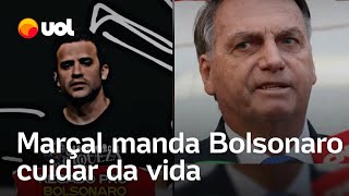 Pablo Marçal manda Bolsonaro 'tocar a vida' e diz que 'o pau vai quebrar' se críticas continuarem