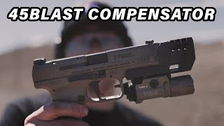 45 Blast Canik TP9 Elite Combat Compensator