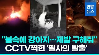 송전탑이 LA산불 최초 발화점?…CCTV엔 필사의 탈출 도운 '영웅' / 연합뉴스 (Yonhapnews)