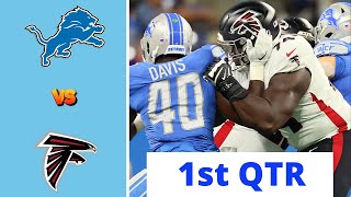 Detroit Lions vs. Atlanta Falcons Full Highlights 1st QTR | NFL Week 3, 2023