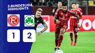 Fortuna Düsseldorf - Greuther Fürth | 1-2 | Highlights | 2. Bundesliga 2024-25 | düsseldorf fürth