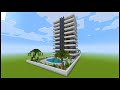 Minecraft: How To Build a Modern Hotel | PART 1