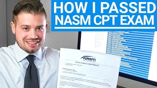 HOW I PASSED THE NASM SELF STUDY CPT EXAM, 2019 | SS2 EP04