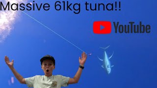 !!Monster Tuna Caught on Camera! | Best Fishing Day Ever!!