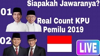 [LIVE] Siapakah Jawaranya? Real Count Terbaru Pemilu Pilpres 2019