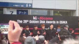 [Fancam] SUPER JUNIOR @ GDA in Osaka - Red Carpet