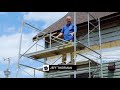 how to assemble scaffolding 3 stage system