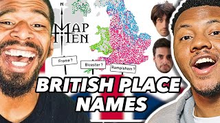 AMERICANS REACT To Why are British place names so hard to pronounce?