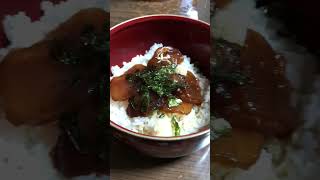 【夕食】今夜はマグロ丼